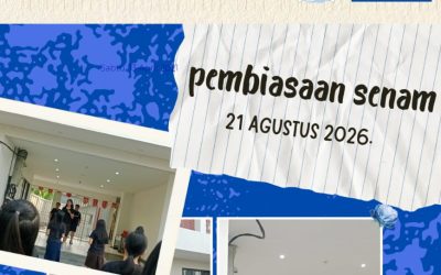 Pembiasaan Senam di SMP Strada Bhakti Mulia