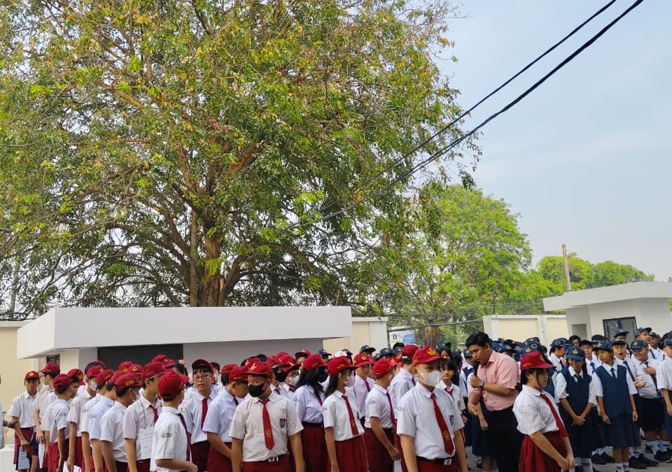 Upacara Pembukaan MPLS Kelas VII
